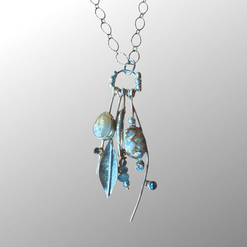 Reticulated Quartz Necklace