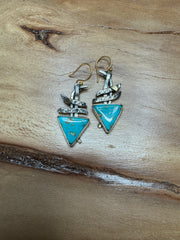 Natural Turquoise Earrings