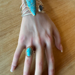 Sleeping Beauty and 14k Gold Ring