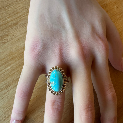 Sleeping Beauty and 14k Gold Ring