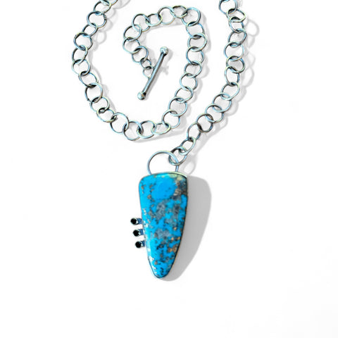 Canyon River Cabachon w Opal Drop Necklace