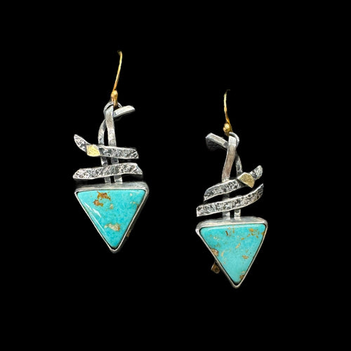 Natural Turquoise Earrings