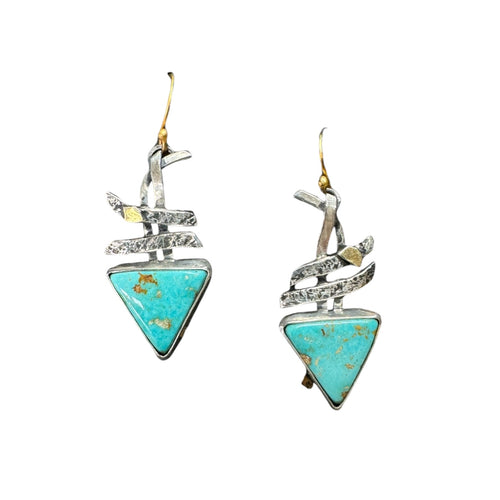 Natural Turquoise Earrings